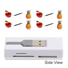 Ppap Pen Pineapple Apple Pen Memory Card Reader (stick)  by Nexatart