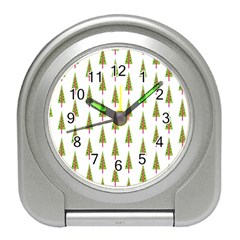 Christmas Tree Travel Alarm Clocks by Nexatart