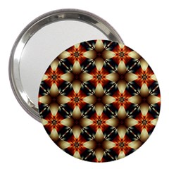 Kaleidoscope Image Background 3  Handbag Mirrors