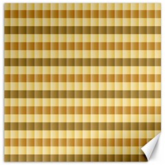 Pattern Grid Squares Texture Canvas 16  X 16  