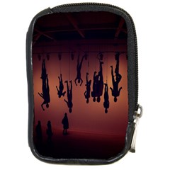 Silhouette Of Circus People Compact Camera Cases by Nexatart