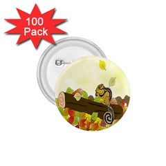 Squirrel 1 75  Buttons (100 Pack) 