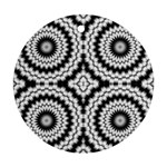 Pattern Tile Seamless Design Ornament (Round)