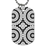 Pattern Tile Seamless Design Dog Tag (One Side)