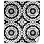 Pattern Tile Seamless Design Canvas 8  x 10 