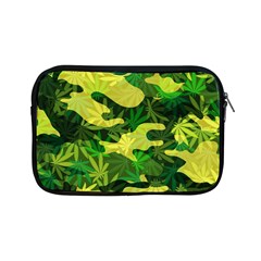 Marijuana Camouflage Cannabis Drug Apple Ipad Mini Zipper Cases by Amaryn4rt