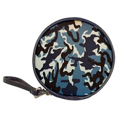 Blue Water Camouflage Classic 20-cd Wallets by Nexatart