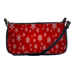 Christmas Snow Flake Pattern Shoulder Clutch Bags