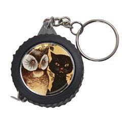 Owl And Black Cat Measuring Tapes