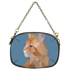Animals Face Cat Chain Purses (two Sides)  by Alisyart