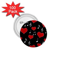 Love Song 1 75  Buttons (100 Pack)  by Valentinaart