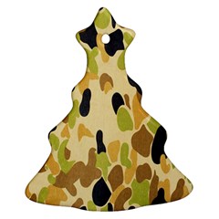 Army Camouflage Pattern Ornament (christmas Tree) 