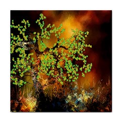 Backdrop Background Tree Abstract Tile Coasters