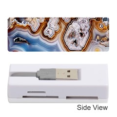 Honey Comb Agate Gold Memory Card Reader (stick)  by Alisyart