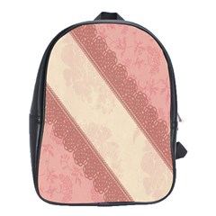 Background Pink Great Floral Design School Bags (xl) 