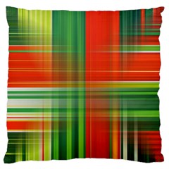 Background Texture Structure Green Large Flano Cushion Case (two Sides) by Nexatart