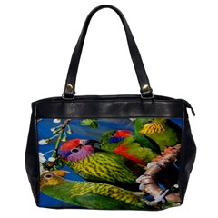 Beautifull Parrots Bird Office Handbags