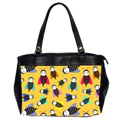 Bees Animal Pattern Office Handbags (2 Sides)  by Nexatart