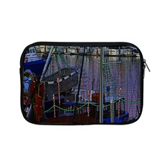 Christmas Boats In Harbor Apple Ipad Mini Zipper Cases by Nexatart