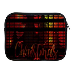 Christmas Advent Gloss Sparkle Apple Ipad 2/3/4 Zipper Cases