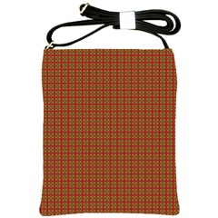 Christmas Paper Wrapping Paper Shoulder Sling Bags by Nexatart