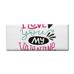 I Love You My Valentine (white) Our Two Hearts Pattern (white) Cosmetic Storage Cases