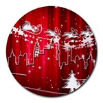 City Nicholas Reindeer View Round Mousepads