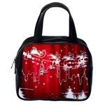 City Nicholas Reindeer View Classic Handbags (One Side)