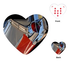 Classic Car Design Vintage Restored Playing Cards (heart)  by Nexatart