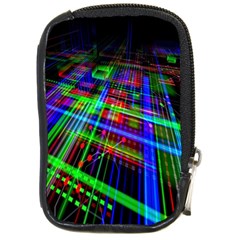 Electronics Board Computer Trace Compact Camera Cases by Nexatart