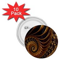 Fractal Spiral Endless Mathematics 1 75  Buttons (10 Pack) by Nexatart