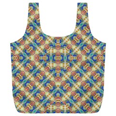 Modern Geometric Intricate Pattern Full Print Recycle Bags (l)  by dflcprints