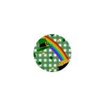 St. Patrick s day rainbow 1  Mini Buttons