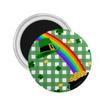 St. Patrick s day rainbow 2.25  Magnets