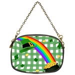 St. Patrick s day rainbow Chain Purses (One Side) 