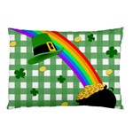 St. Patrick s day rainbow Pillow Case