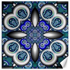 Fractal Cathedral Pattern Mosaic Canvas 12  X 12   by Nexatart