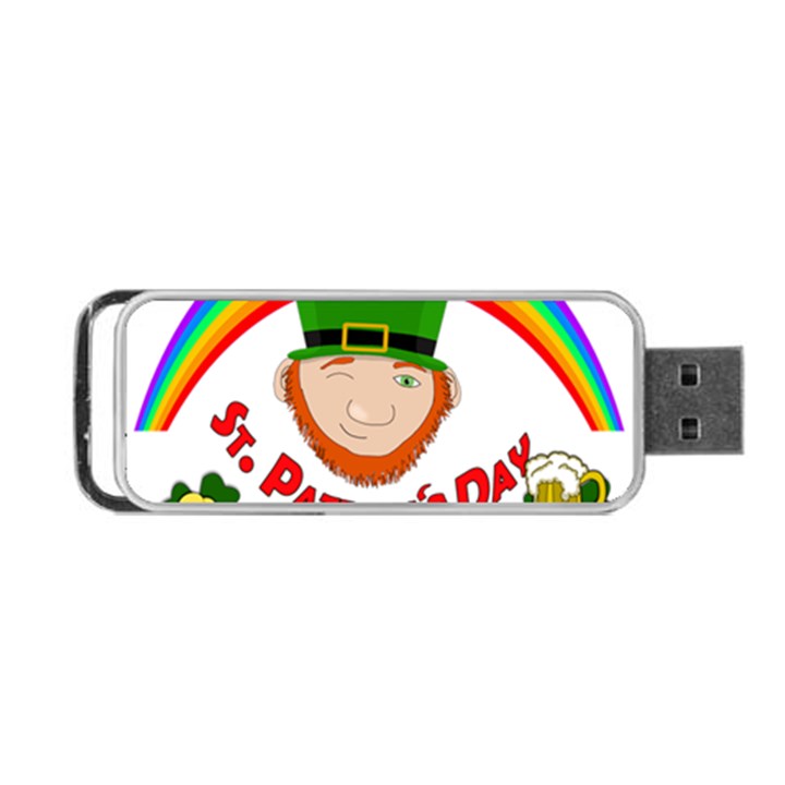 St. Patrick Portable USB Flash (One Side)