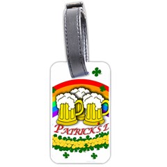 Beer Luggage Tags (one Side)  by Valentinaart