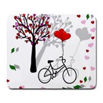 Love design Large Mousepads