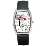 Love design Barrel Style Metal Watch