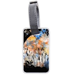 Landscape Sunset Sky Summer Luggage Tags (two Sides) by Nexatart