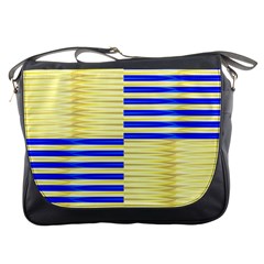 Metallic Gold Texture Messenger Bags