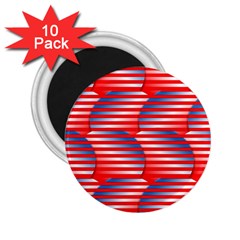 Patriotic  2 25  Magnets (10 Pack) 