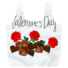 Valentine s Day Gift Full Print Recycle Bags (l)  by Valentinaart