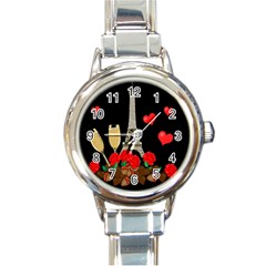 Pariz Round Italian Charm Watch by Valentinaart