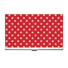 Pattern Felt Background Paper Red Business Card Holders