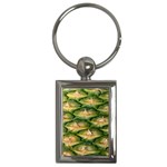 Pineapple Pattern Key Chains (Rectangle) 