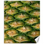 Pineapple Pattern Canvas 8  x 10 