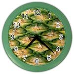 Pineapple Pattern Color Wall Clocks